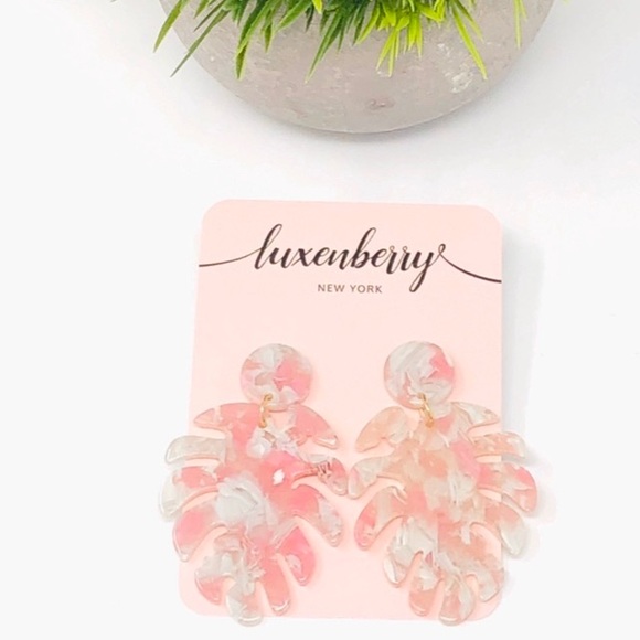 Jewelry - •Pastel Marble Earrings•